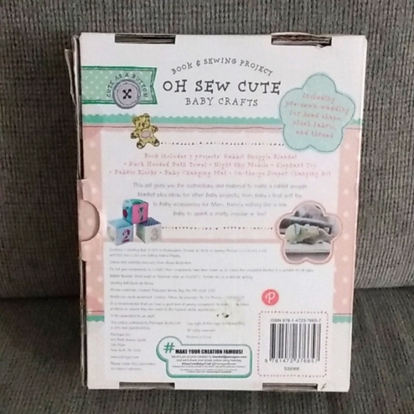 Oh Sew Cute Baby Crafts Book and Sewing Project - Picture 4 of 5
